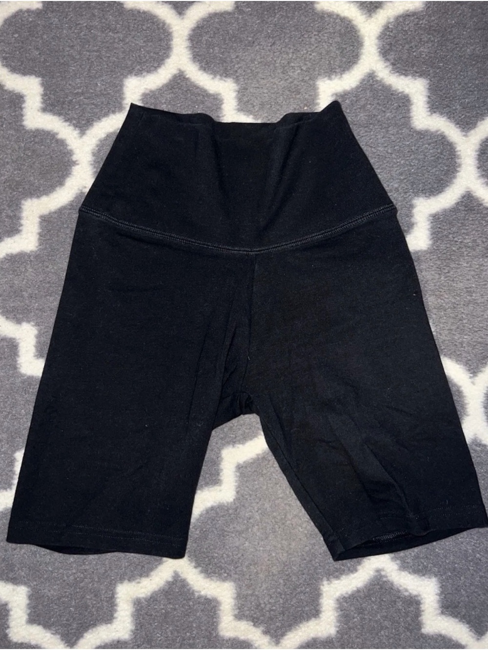 Aerie Biker Shorts Stretch Cotton Spandex Black - Women’s Size XS
